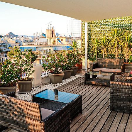 Renovated Studio With Roof Garden Access, 15 M Walk To Acropolis Apartment Athens Exterior photo